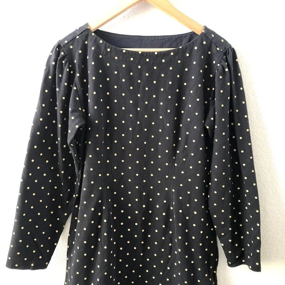 LA VIE REBECCA TAYLOR ESTELLE DOT JERSEY DRESS Size Medium - Picture 5 of 10